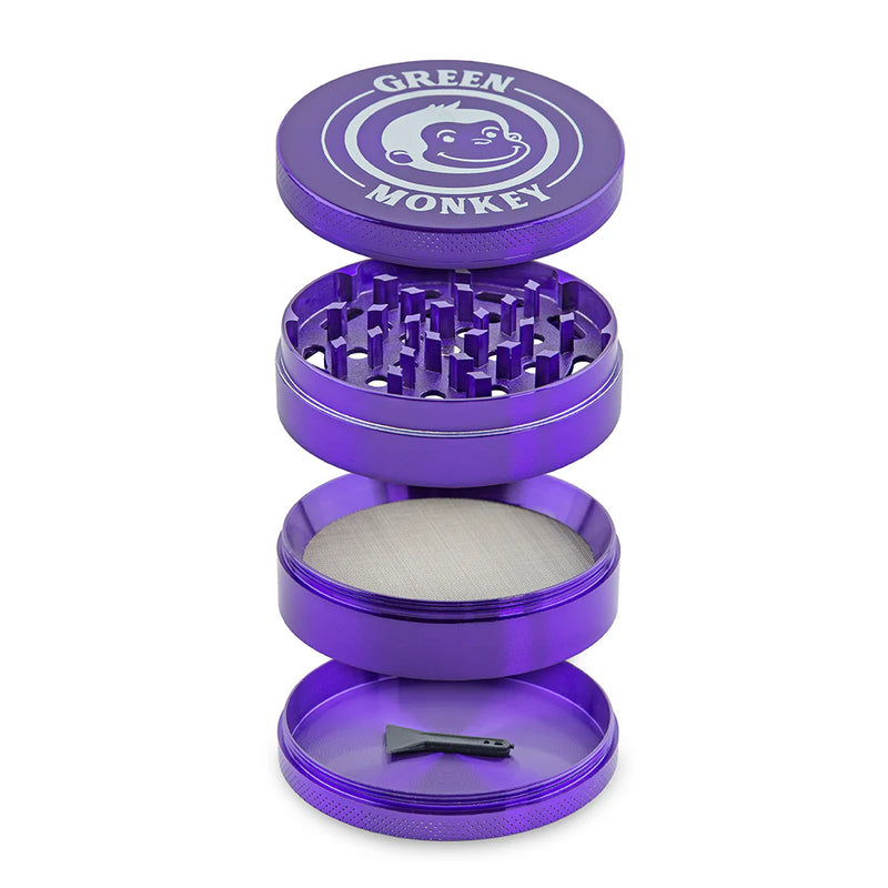 Green Monkey Grinder - Capuchin - 75mm - The Baggie Store