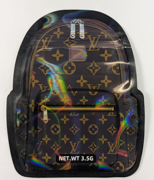 Smell-proof LV Bookbag by The Baggie Store showing sleek design and durable material for discreet carrying.