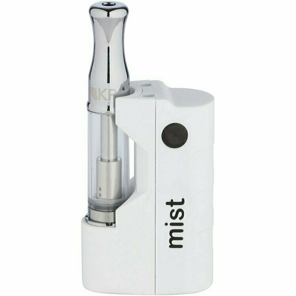 The Kind Pen Mist vaporizer with sleek black design, compact size, and user-friendly interface for smooth vaporizing experience.