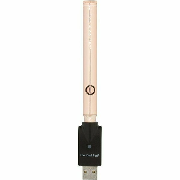 The Kind Pen Twist 510 Thread Battery vaporizer with black cylindrical design and adjustable voltage dial.