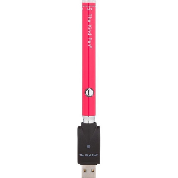 The Kind Pen Twist 510 Thread Battery vaporizer with adjustable voltage and sleek black design.