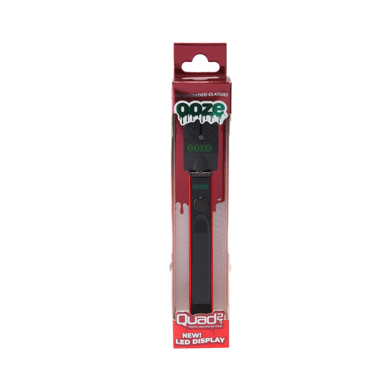 Ooze Quad 2 – 500 mAh Square 510 Vape Battery