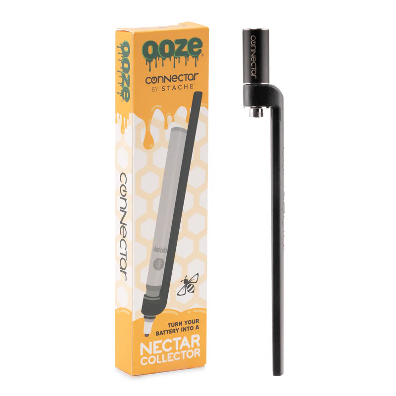 Ooze x Stache ConNectar - 510 Thread Dab Straw Vape Pen Attachment
