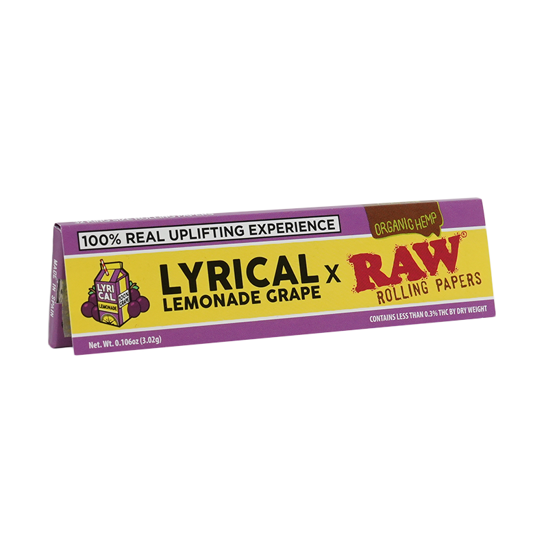 Raw Lyrical Lemonade Grape King Size Wide - The Baggie Store