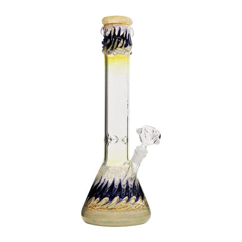 AMG 15" Fumed Glass Beaker Bong - TBS Supply Co