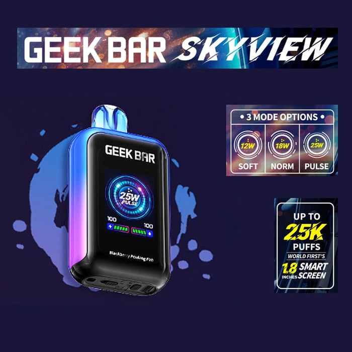 Geek Bar Skyview 25K Disposable Vape (5%, 25000 Puffs)