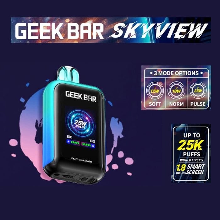 Geek Bar Skyview 25K Disposable Vape (5%, 25000 Puffs)