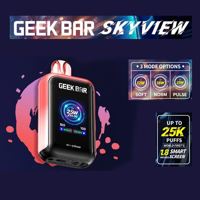 Geek Bar Skyview 25K Disposable Vape (5%, 25000 Puffs)