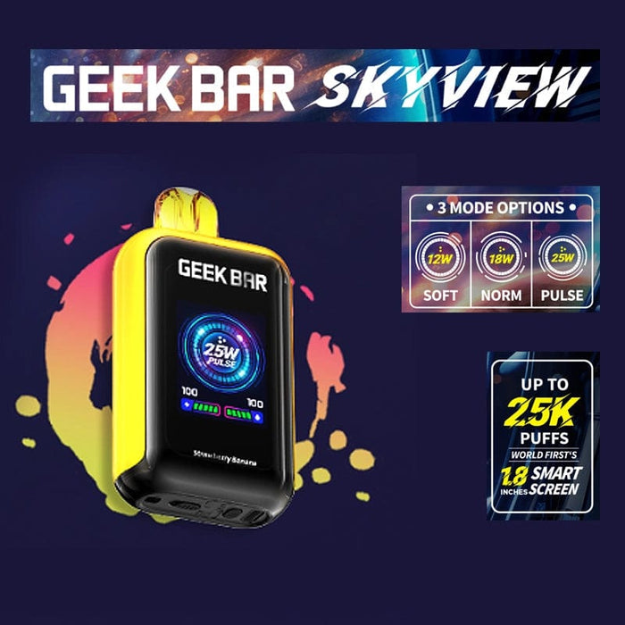 Geek Bar Skyview 25K Disposable Vape (5%, 25000 Puffs)