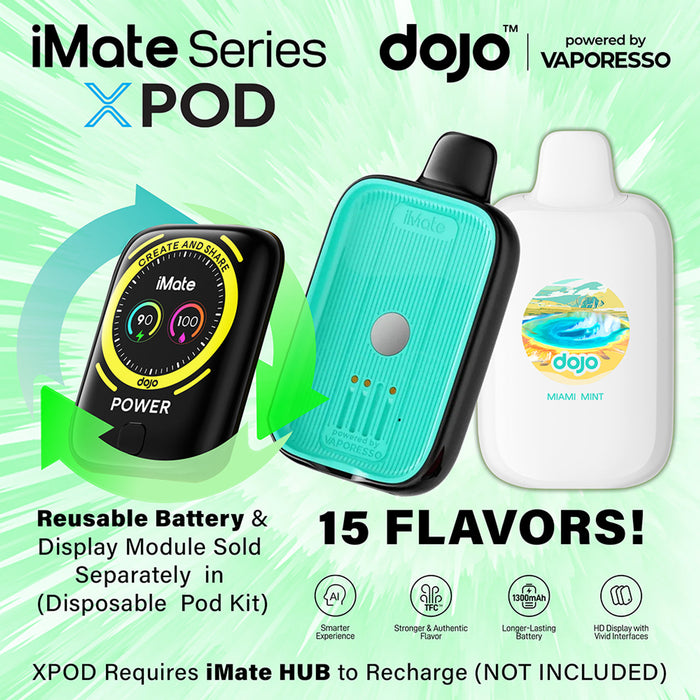 Vaporesso DOJO iMate X 20K Disposable Pod - TBS Supply Co