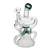 7" Glass Recycler w/ Color Accents - TBS Supply Co