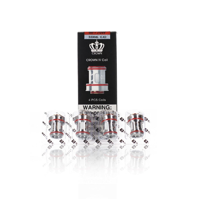 Crown 4 Coils (4pcs) - Uwell - TBS Supply Co