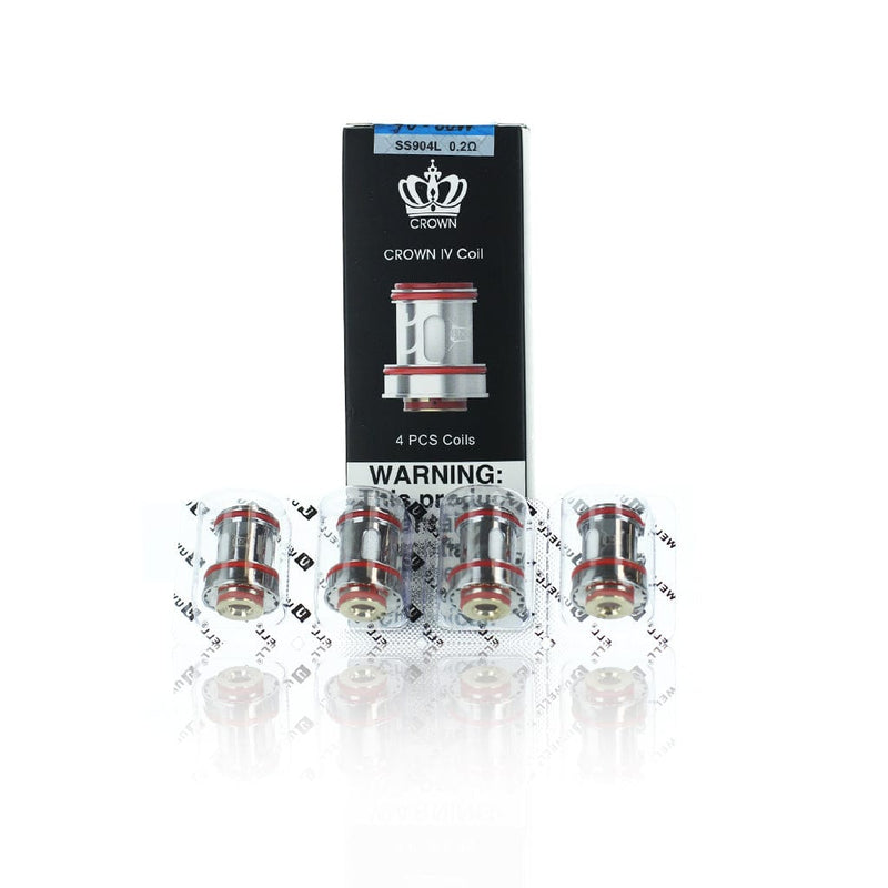 Crown 4 Coils (4pcs) - Uwell - TBS Supply Co