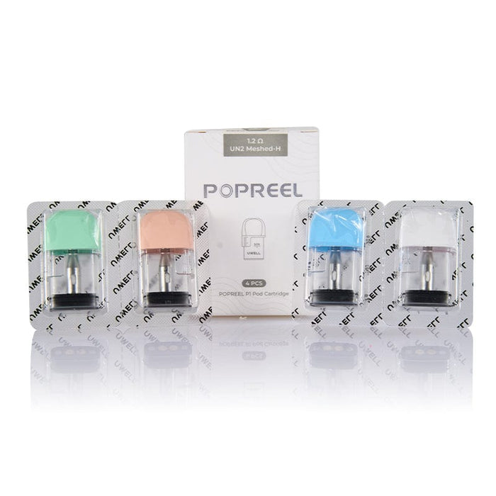 Uwell Popreel P1 Replacement Pods (4x Pack) Default Title