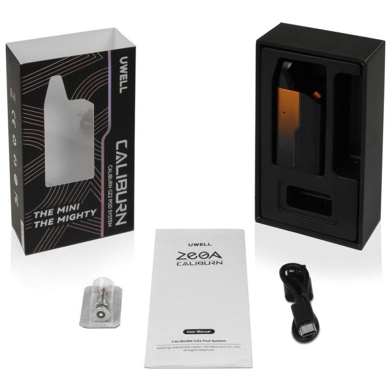 Uwell Caliburn GZ2 17W Pod Kit - TBS Supply Co