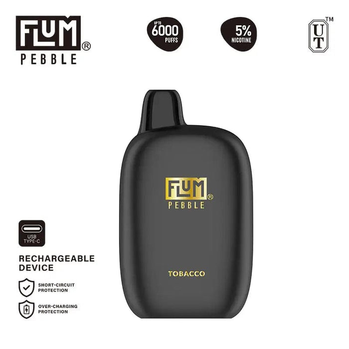 Flum Pebble Disposable Vape (5%, 6000 Puffs)