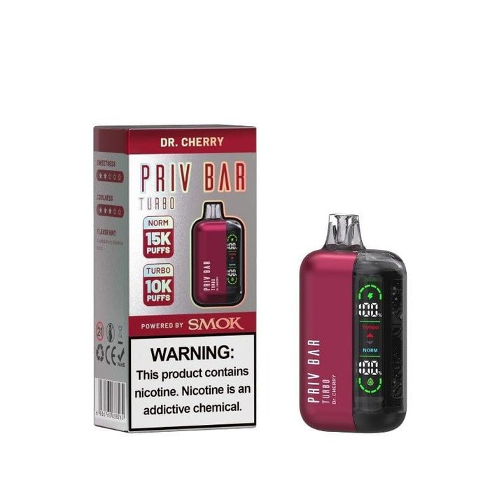 SMOK PRIV Bar Turbo Disposable Vape (5%, 15000 Puffs) - TBS Supply Co
