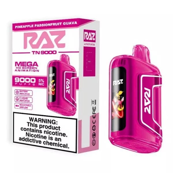 RAZ TN9000 Disposable Vape (5%, 9000 Puffs)