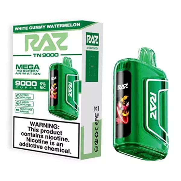 RAZ TN9000 Disposable Vape (5%, 9000 Puffs)