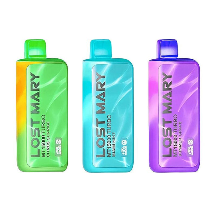 Lost Mary MT15000 Turbo Disposable Vape (5%, 15000 Puffs) - TBS Supply Co
