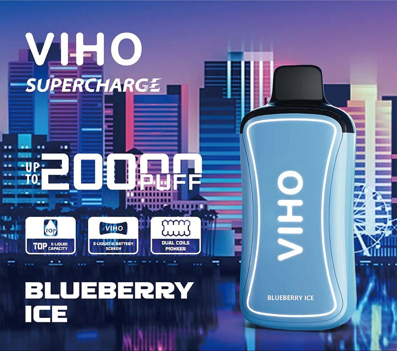 VIHO Supercharge 20000 Disposable Vape (5%, 20000 Puffs) - TBS Supply Co