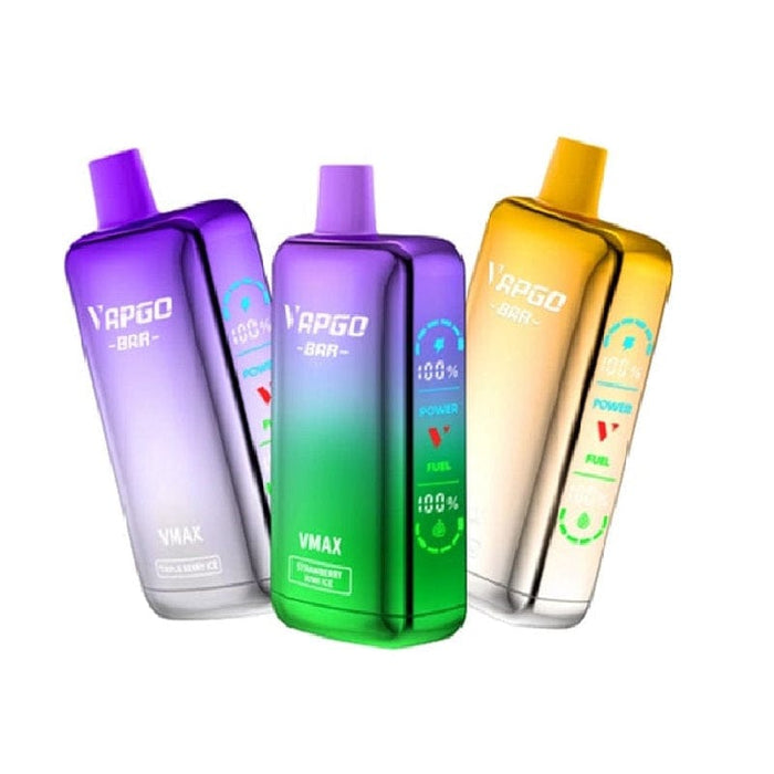 VAPGO BAR Vmax Disposable Vape  (5%, 12000 Puffs) - TBS Supply Co
