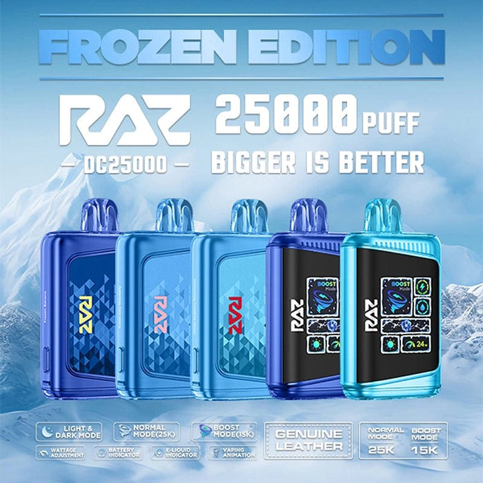 RAZ DC25000 Disposable Vape (5%, 25000 Puffs)