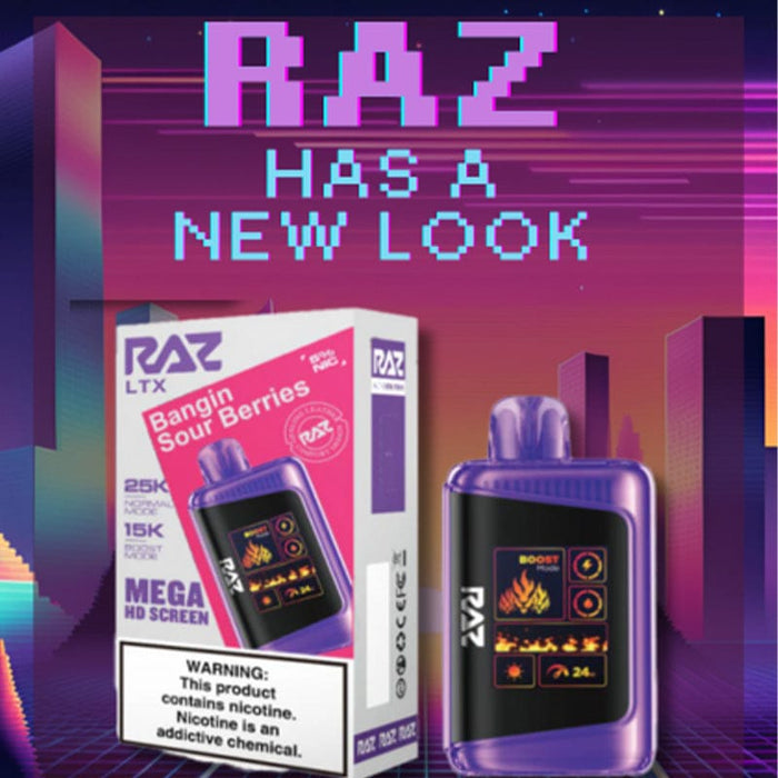 RAZ DC25000 Disposable Vape (5%, 25000 Puffs)