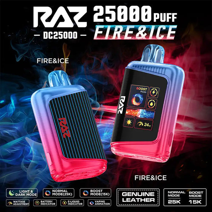 RAZ DC25000 Disposable Vape (5%, 25000 Puffs)