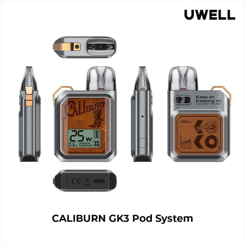 Uwell Caliburn GK3 25W Pod Kit - TBS Supply Co