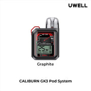Uwell Caliburn GK3 25W Pod Kit - TBS Supply Co