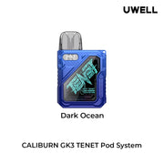 Uwell Caliburn GK3 Tenet 25W Pod Kit - TBS Supply Co