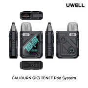 Uwell Caliburn GK3 Tenet 25W Pod Kit - TBS Supply Co