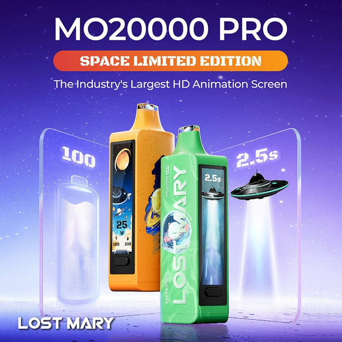 Lost Mary MO20000 Pro Disposable Vape (5%, 20000 Puffs) - TBS Supply Co
