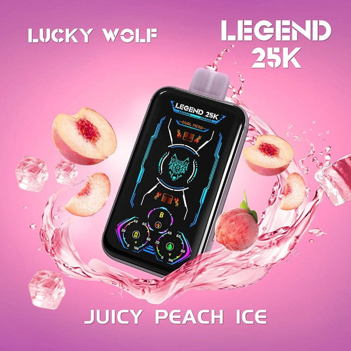 SnowWolf Lucky Wolf Legend 25K Disposable Vape (5%, 25000 Puffs)