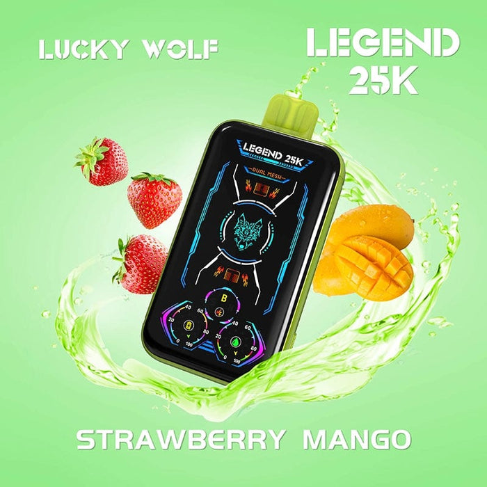 SnowWolf Lucky Wolf Legend 25K Disposable Vape (5%, 25000 Puffs)