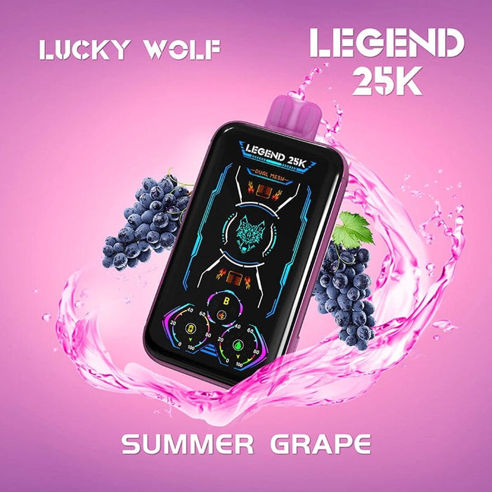 SnowWolf Lucky Wolf Legend 25K Disposable Vape (5%, 25000 Puffs)