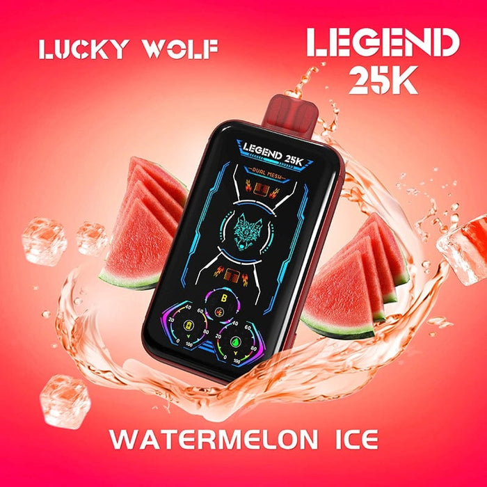 SnowWolf Lucky Wolf Legend 25K Disposable Vape (5%, 25000 Puffs)