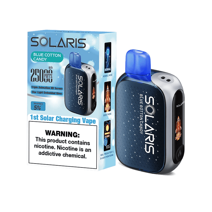 Solaris 25000 Disposable Vape (5%, 25000 Puffs)