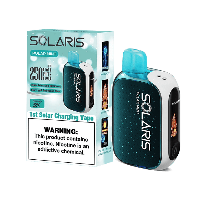 Solaris 25000 Disposable Vape (5%, 25000 Puffs)