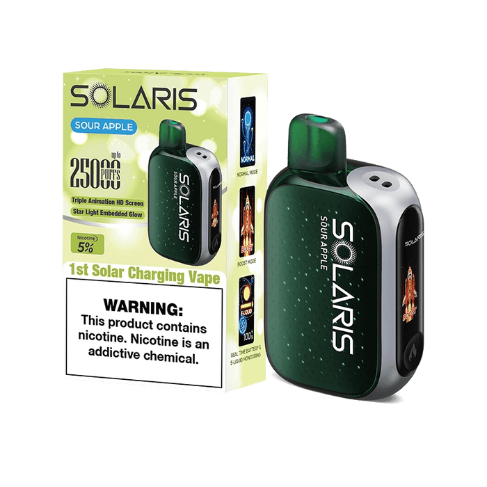 Solaris 25000 Disposable Vape (5%, 25000 Puffs)