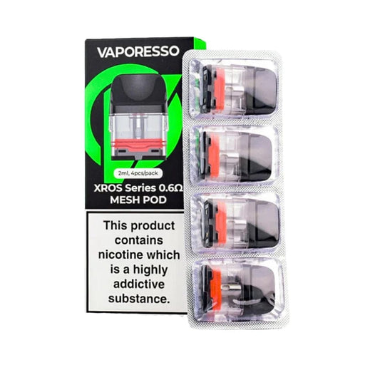 Vaporesso XROS Mesh Pods – Pack of 4 for Rich Flavor