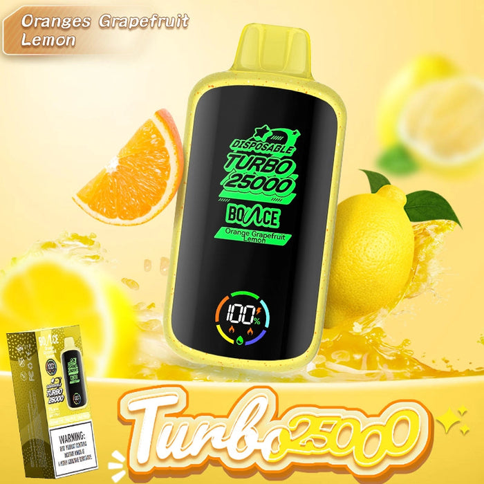 Bounce Turbo 25000 Disposable Vape (5%, 25000 Puffs)