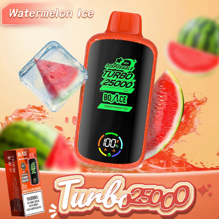 Bounce Turbo 25000 Disposable Vape (5%, 25000 Puffs)