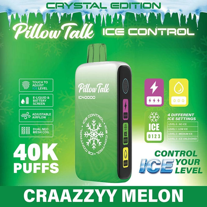 Pillow Talk Ice Control IC40000 Disposable Vape (5%, 40000 Puffs)