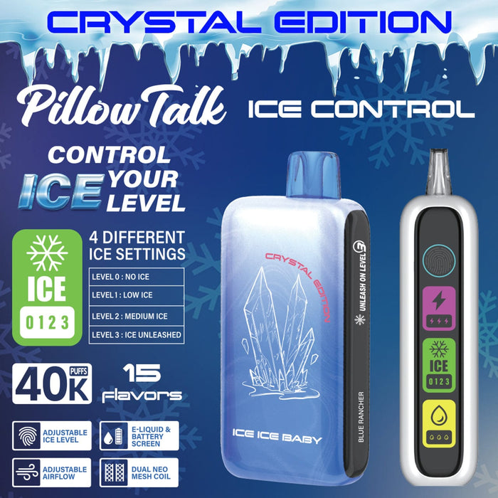 Pillow Talk Ice Control IC40000 Disposable Vape (5%, 40000 Puffs)