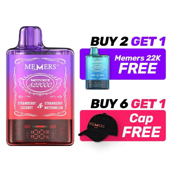 Memers Switcher S22000 Disposable Vape (5%, 22000 Puffs) - TBS Supply Co