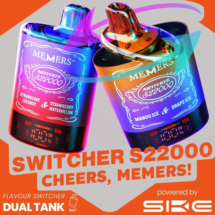 Memers Switcher S22000 Disposable Vape (5%, 22000 Puffs) - TBS Supply Co