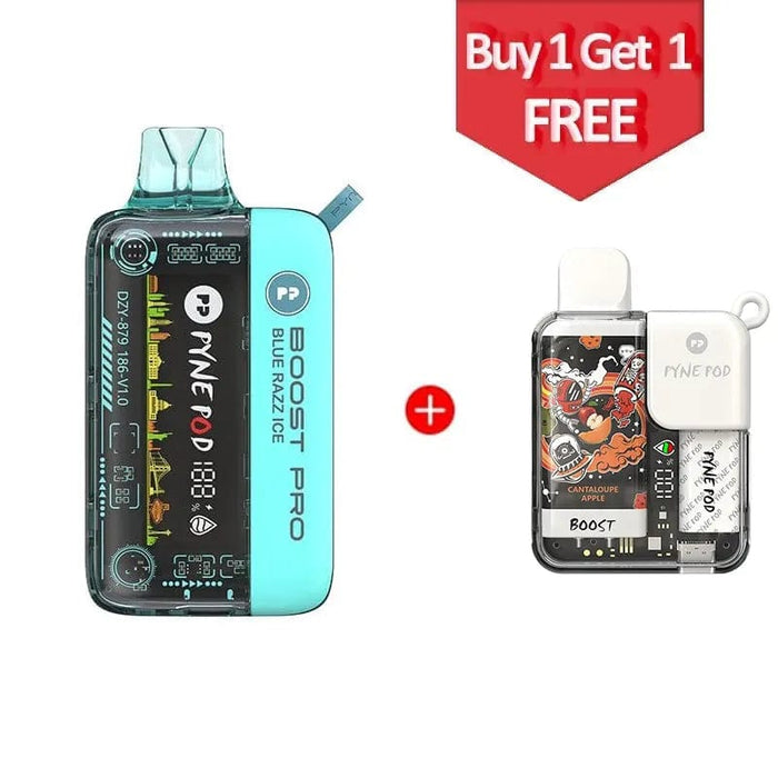 Pyne Pod Boost Pro Disposable Vape  (0% & 5%, 20000 Puffs)