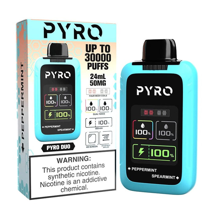 Pyro Duo 30000 Disposable Vape (5%, 30000 Puffs)